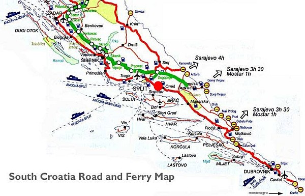 Map of Riviera. Click for larger image ...